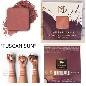 Signature Makeup Geek Eyeshadow “TUSCAN Sun”